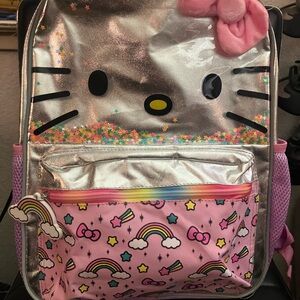 Hello Kitty Silver and Pink Kids Bag